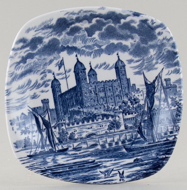 Plate small Tower of London c1960s